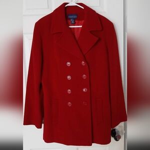 Herman Geist 100% Wool Coat